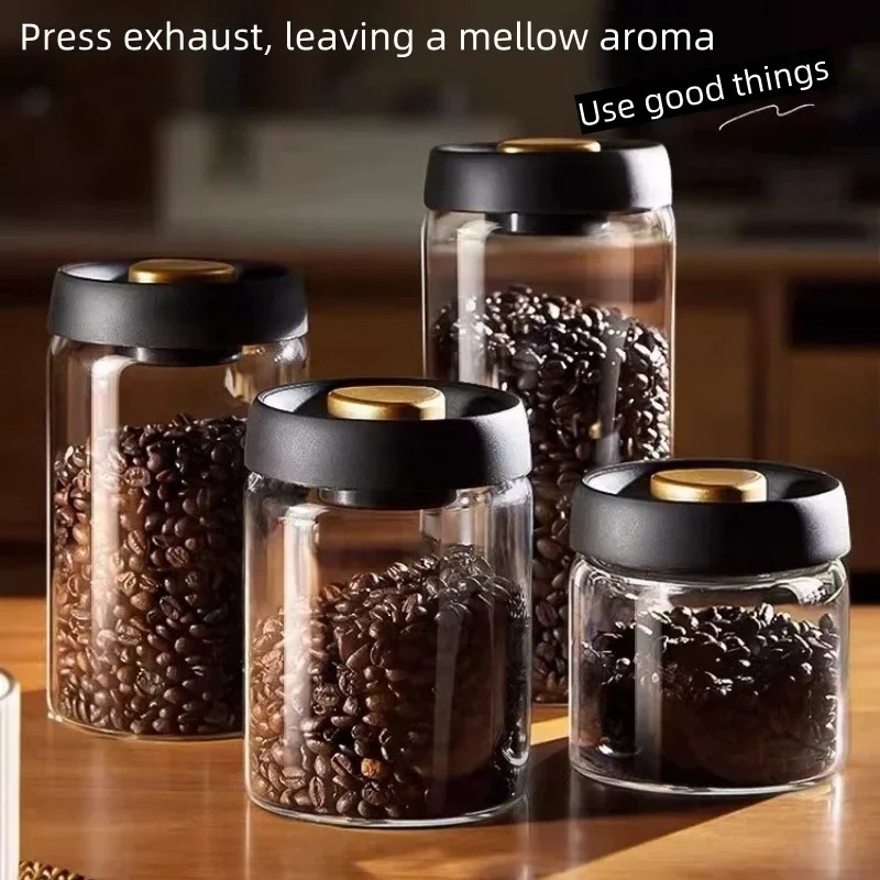 Xbloom Coffee Tea - Handmatige vacuümverzegelde koffiemot Hoge borosilicaatglas Vochtbestendige