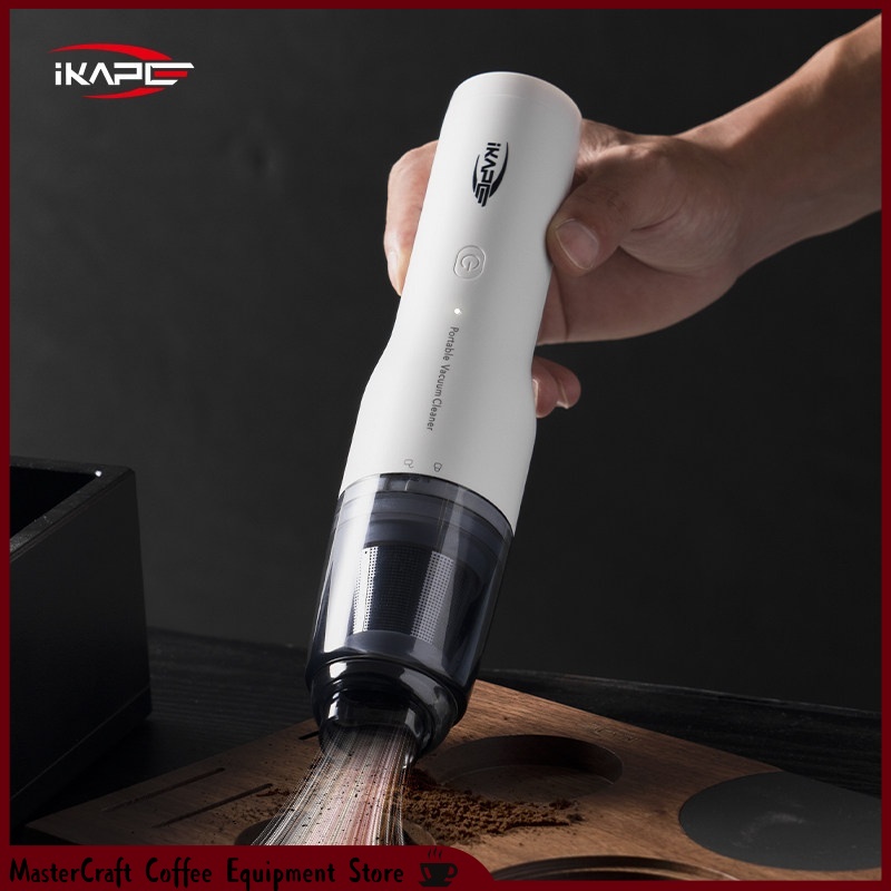 Burr Hand Grinder - Ikape Handstofzuiger Oplaadbaar Draagbaar Koffiepoeder Stofzuiger