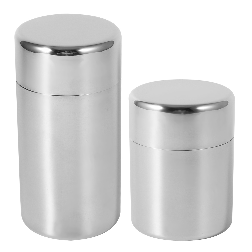 Coffee Tea And Sugar Set - Roestvrijstalen Theeblaadjes Canisters Thuis Keukenbussen Voor