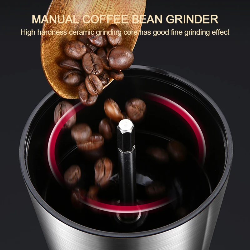 8-traps verstelbare handmatige - Burr Hand Grinder recensie en prijs