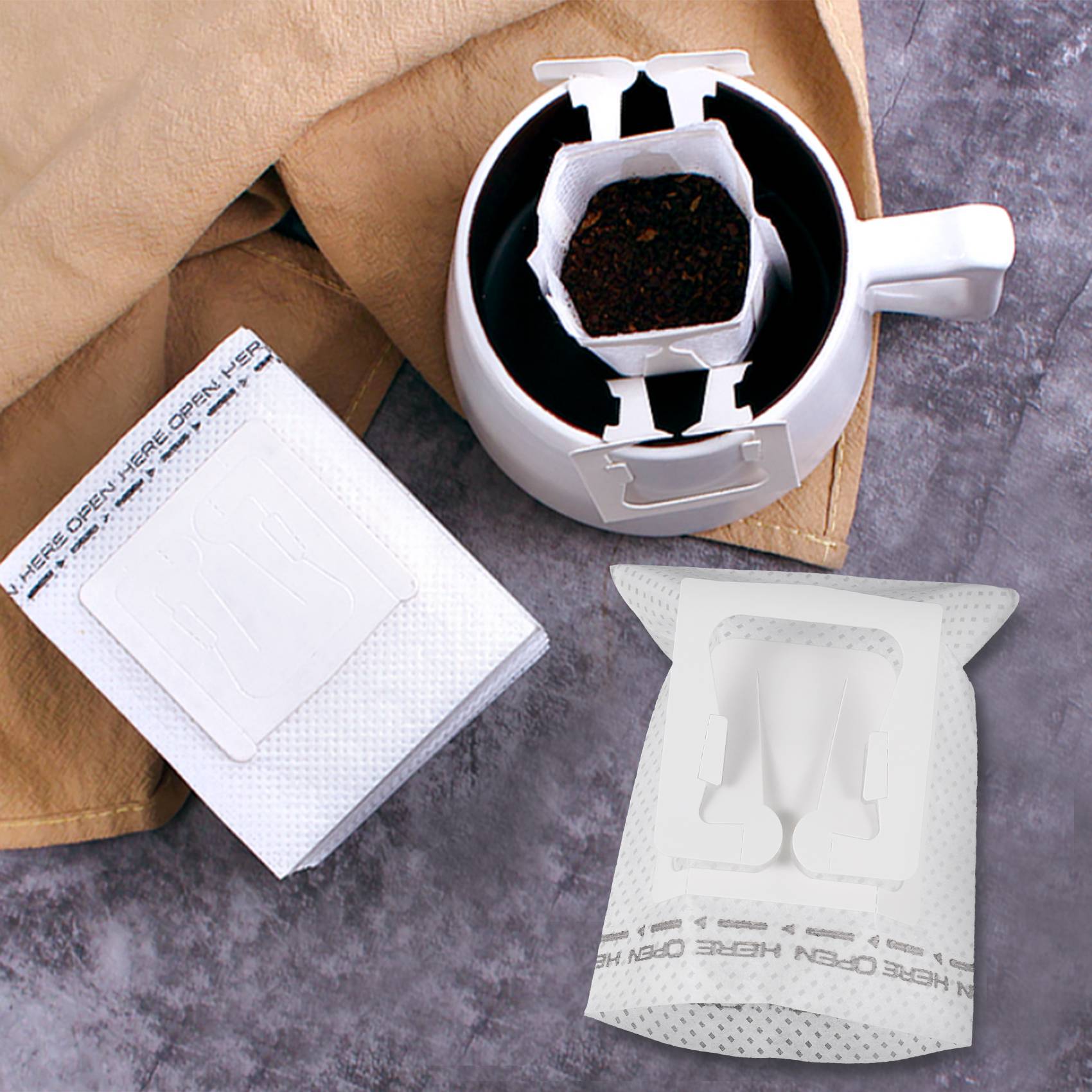 50 stuks / verpakking druppelk - Coffee Tea & Espresso Appliances recensie en prijs
