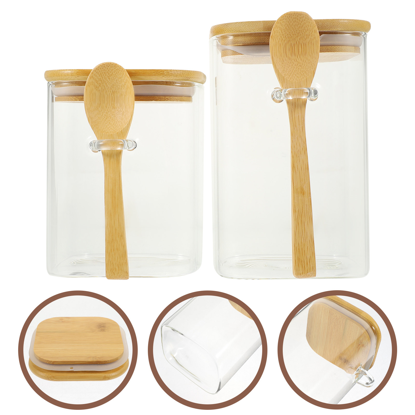 2 sets stevige glazen koffieco - Coffee Tea Sugar recensie en prijs