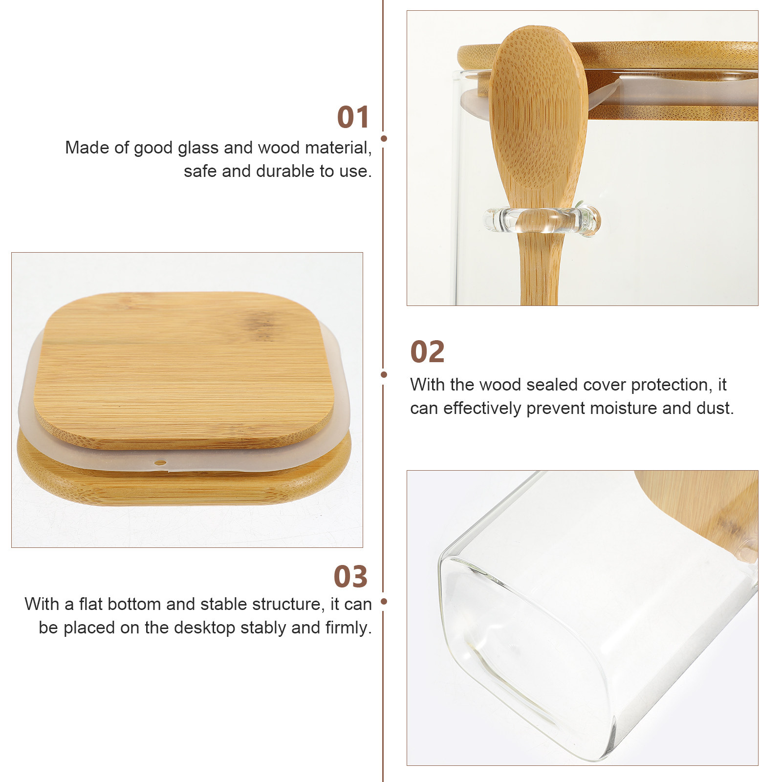 2 sets stevige glazen koffieco - Coffee Tea Sugar recensie en prijs