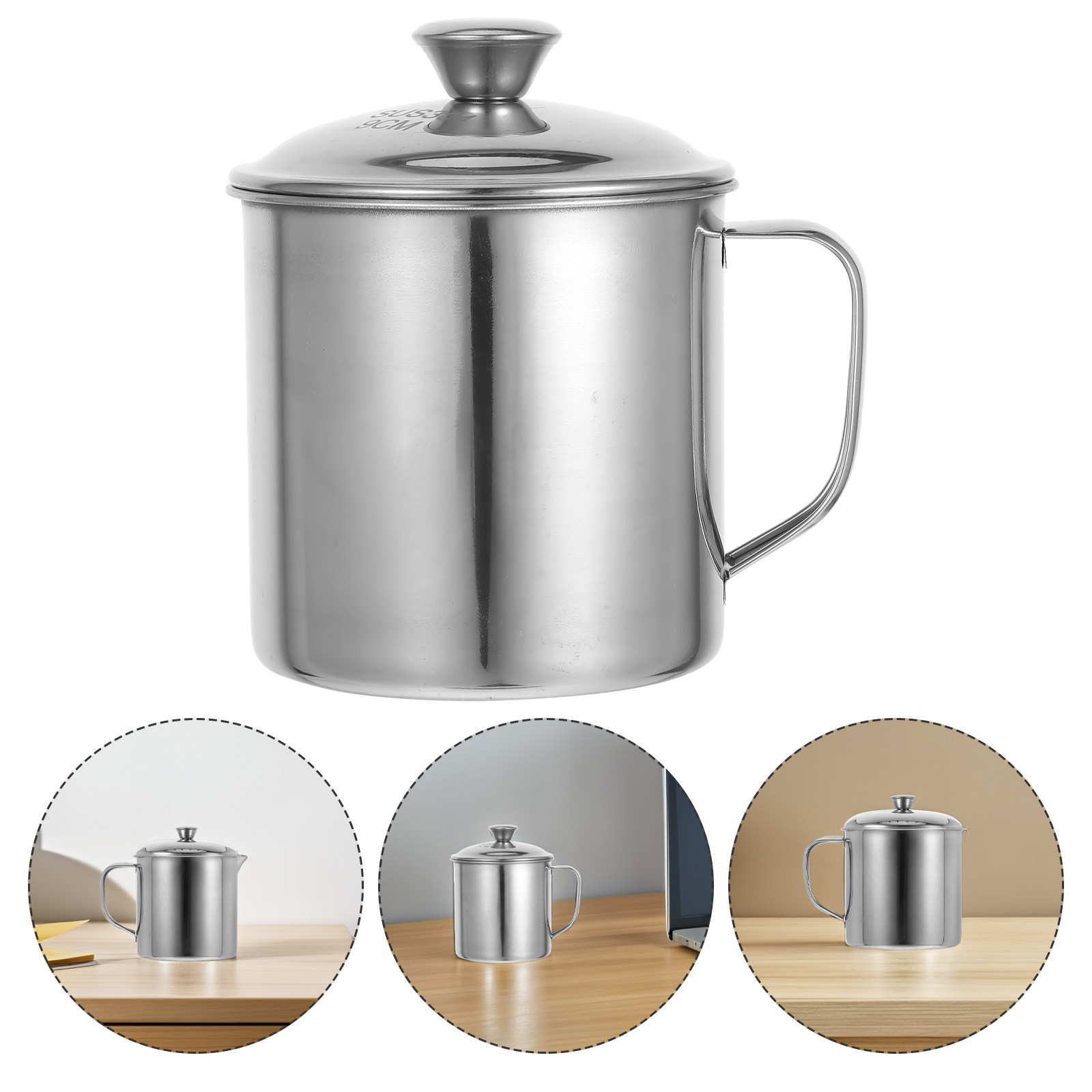 Roestvrijstalen beker met deks - Coffee Tea & Espresso Appliances recensie en prijs