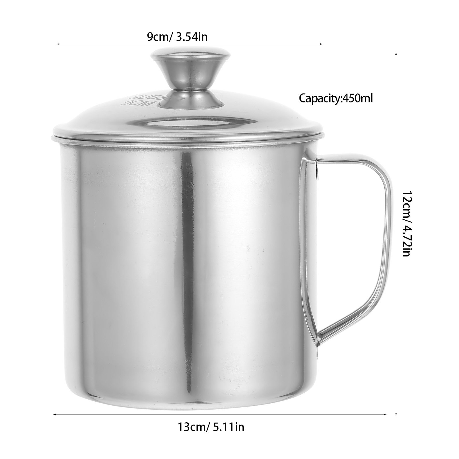 Roestvrijstalen beker met deks - Coffee Tea & Espresso Appliances recensie en prijs