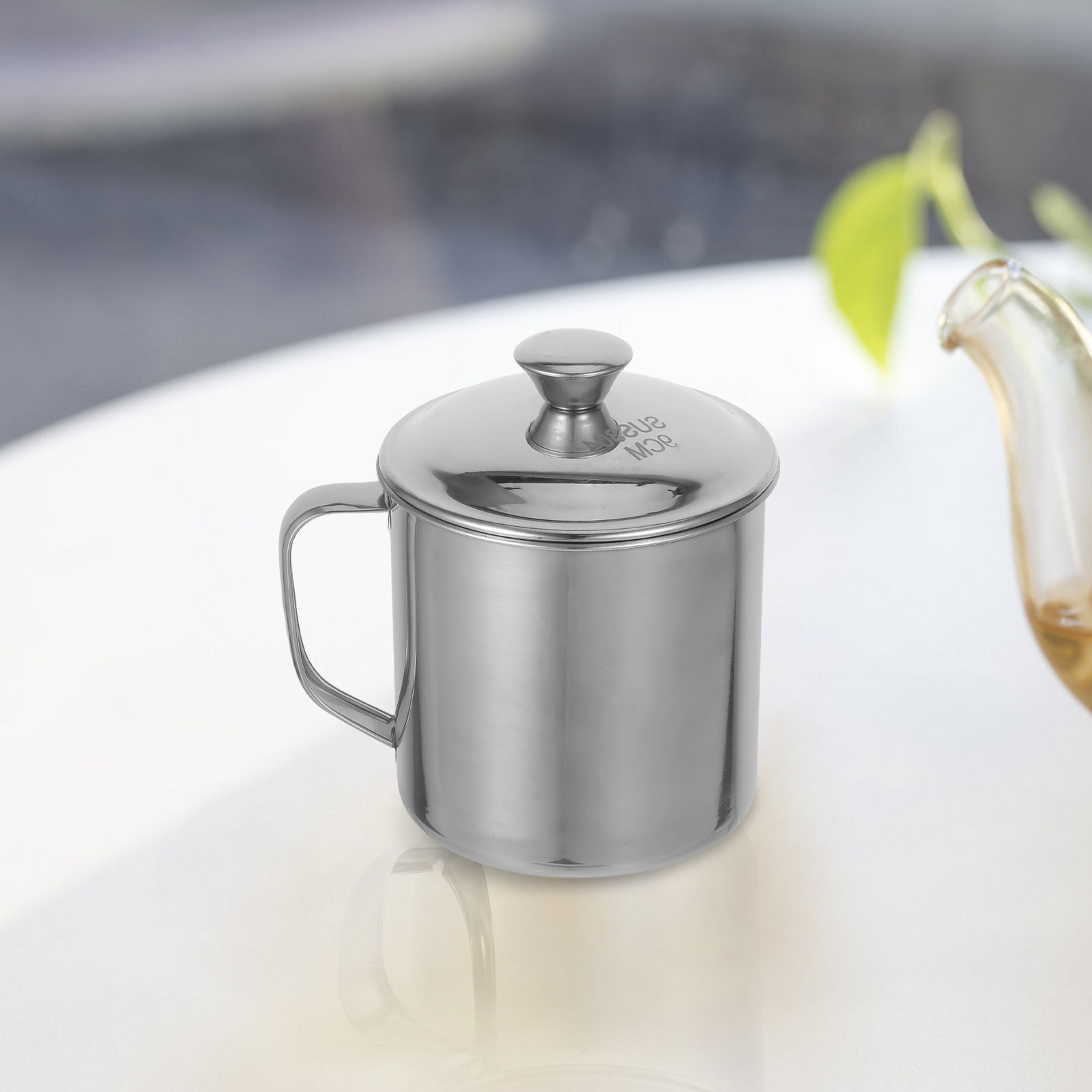 Roestvrijstalen beker met deks - Coffee Tea & Espresso Appliances recensie en prijs
