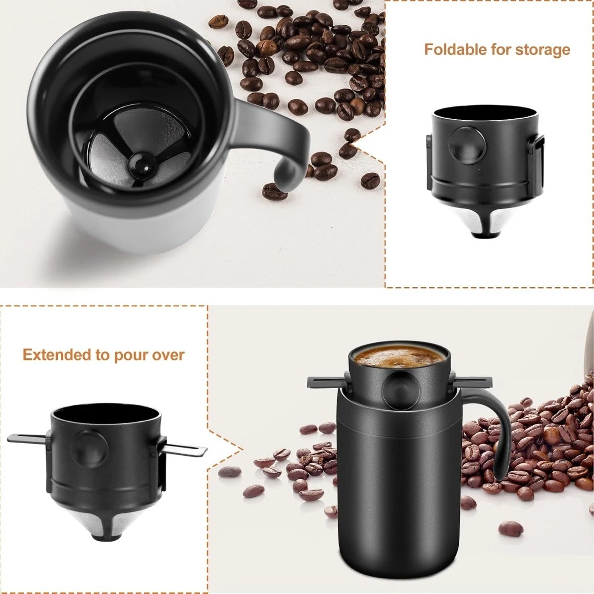 350/550ml RVS Koffiemok Geïsol - Xbloom Coffee Tea recensie en prijs