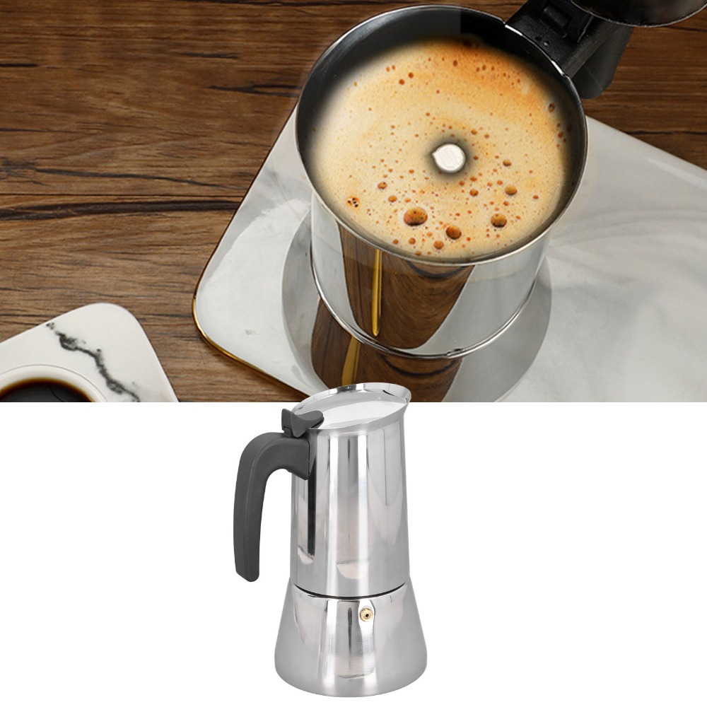 Roestvrijstalen Moka Pot Grote - Moka Pot Stove recensie en prijs
