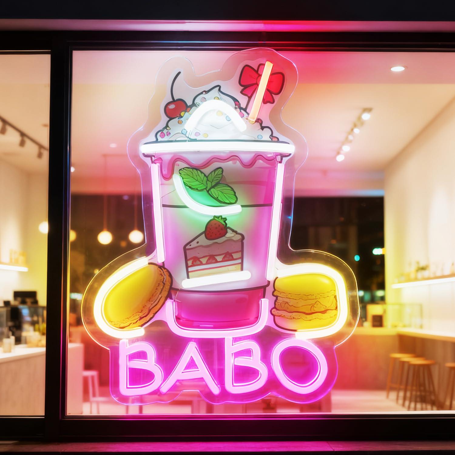 Boba Neonreclameverlichting, B - Coffee Tea & Jane recensie en prijs