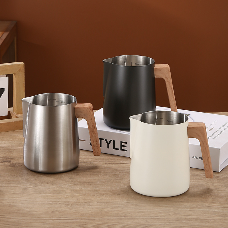 Koffiemelkopschuimerkan 304 ro - Barista Milk Jug recensie en prijs